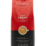 Café en grains O'Ccaffè Café Crème 250g — 50% Arabica 50% Robusta, crema dorée, torréfaction italienne