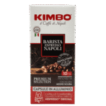 Capsules Nespresso® Kimbo Espresso Barista Napoli boîte 10 - Arabica Robusta gourmand - intensité 10/13