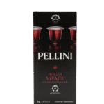 Capsules Nespresso® Pellini Miscela Vivace boîte 10 - Arabica Robusta corsé - aluminium recyclé
