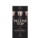 Capsules Nespresso® Pellini Top boîte 10 - 100% Arabica - aluminium recyclé - torréfaction italienne