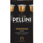 Capsules Nespresso® Pellini Cremoso boîte 10 - Arabica Robusta - aluminium recyclé - torréfaction italienne