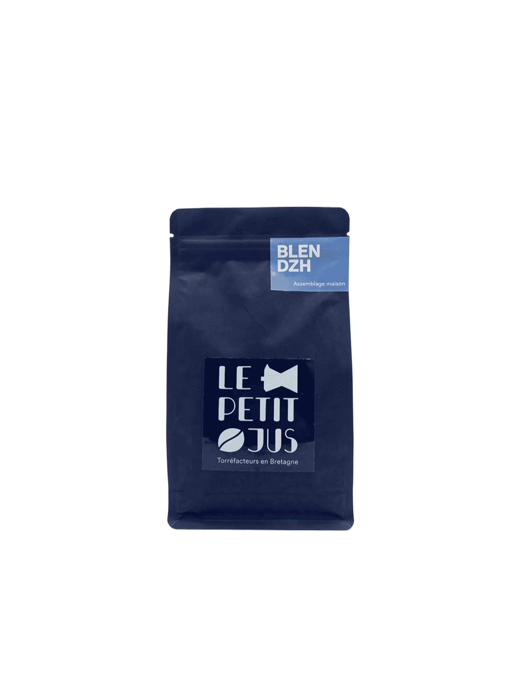 Café en grains Le Petit Jus Blendzh - blend de spécialité 100% Arabica torréfié en Bretagne - 250g