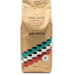 Café en grains O'CCAFFÈ 100% Arabica 1kg — Brésil Éthiopie Pérou — torréfaction italienne