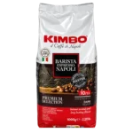 Café en grains Kimbo Barista Espresso Napoli 1kg — 80% Arabica 20% Robusta — torréfié en Italie